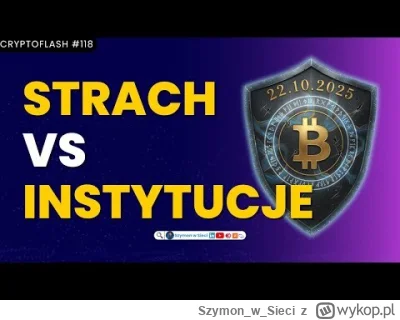 SzymonwSieci - Raport z 22 października 2025 r. ukazuje rynek kryptowalut na rozdrożu...