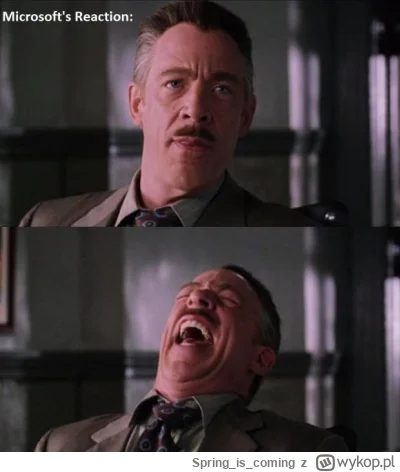 Springiscoming - @PlesniakPospolity: Ty piszesz to wszystko z powazna twarza?