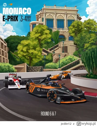 jedlin12 - @nico-toscani: Wyścig w Monako jest już w ten weekend ( ͡° ͜ʖ ͡°)