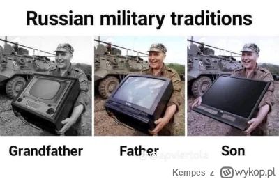 Kempes - #ukraina #rosja #wojna

Przypominam o kacapskiej tradycji narodowej...