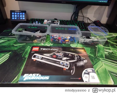 mlodyyasioo - No nie mogę, stary chłop będzie klocki składał #lego