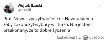 badreligion66 - #polityka Dobrze mu życzy xd