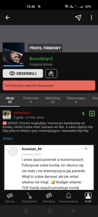 Momento83 - Bezzębny już dziś dublecik ustrzelony xD

#mecz