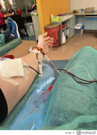 srox - 195 290 - 650 = 194 640
Data donacji - 21.03.2025
Rodzaj donacji - płytki krwi...