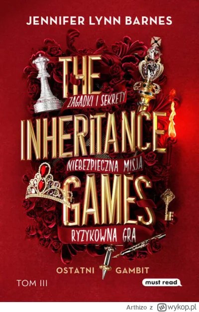 Arthizo - 661 + 1 = 662

Tytuł: The Inheritance Games. Tom III. Ostatni gambit
Autor:...