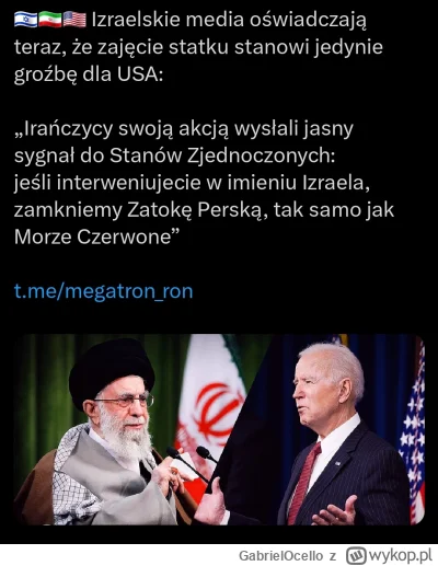 GabrielOcello - #iran #izrael #usa #wojna