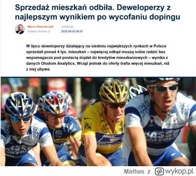 Mathas - @mlaskacz999: Z kolei z danych z banków zdecydowana większość kredytów hipot...