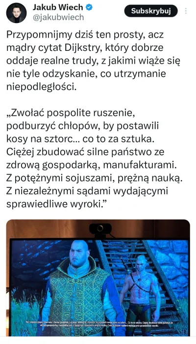 splinter96 - Hmm
#polityka #wiedzmin3 #wiedzmin