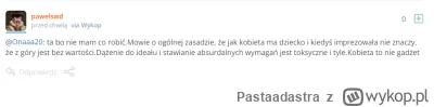 Pastaadastra - #blackpill 

Ciekawe czasy nastały.

wymaganie braku kaszojada innego ...