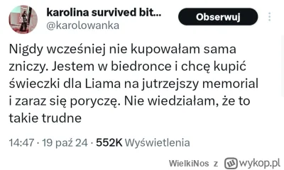 WielkiNos - Juleczka nigdy nie kupiła znicza dla nikogo z rodziny czy bliskich, ale d...