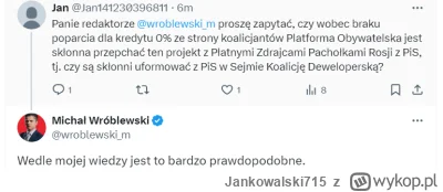 Jankowalski715 - ACHTUNG ALARM - Według dziennikarza Michała Wróblewskiego z Wirtualn...