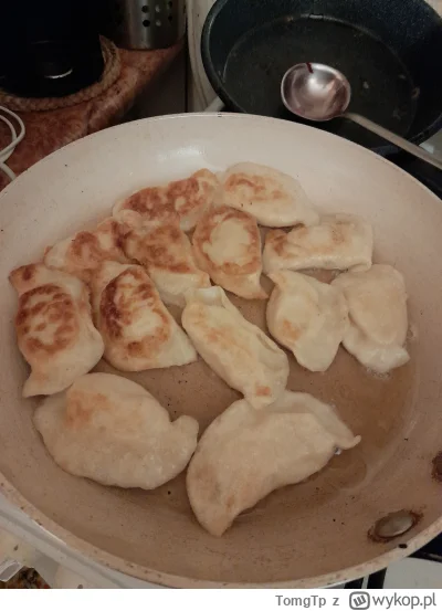 TomgTp - #Pierogi polskie zapiekane na patelni topowym daniem.