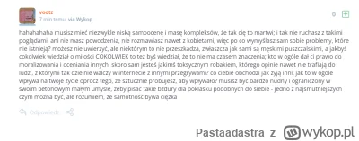 Pastaadastra - #blackpill #bekazlewactwa #bekazpodludzi

Cuck przemówił. xD