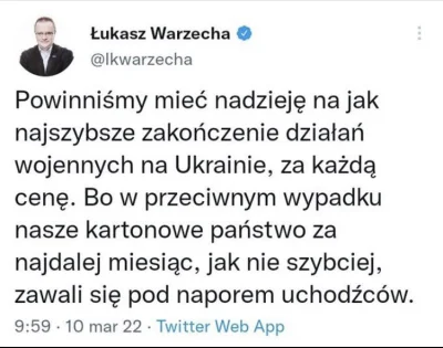 JPRW - Przypominam, że już za miesiąc będziemy obchodzić drugą rocznicę zawalenia się...