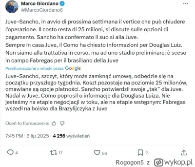 Rogogon5 - #united #juventus #transfery Panowie nie wiem na ile ten Marco Giordano je...