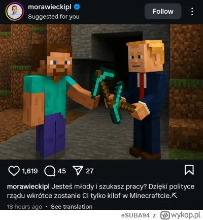 eSUBA94 - to nie fejk...
podobno mają na Tuska tyle haków, tyle podsłuchów ale muszą ...