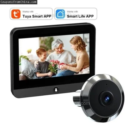 n____S - ❗ S50S Tuya Smart 1080P 2.4G WiFi Door Camera Video Doorbell
〽️ Cena: 58.99 ...