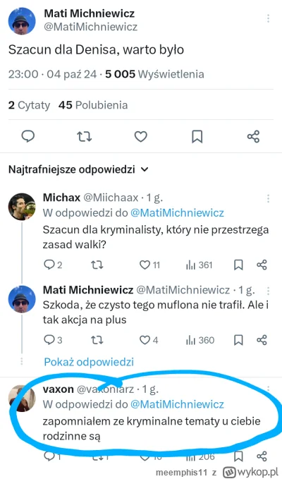 meemphis11 - #famemma 

Synalek michniewicza na twitterze 
Ha Tfu