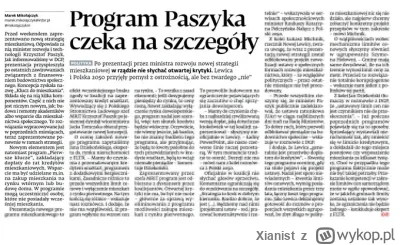 Xianist - Nowy program dopłat dla rentierów wpłynie na wzrost cen mieszkań. Po drugie...