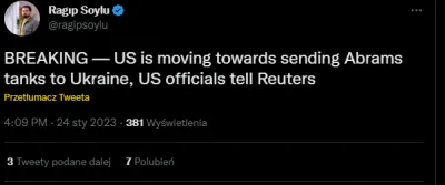 mel0nik - Reuters potwierdza