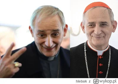 hlebak - szkoda, ja trzymałem kciuki za Mateo Zuppi, bo wygląda jak Jaś Kapela i Majo...