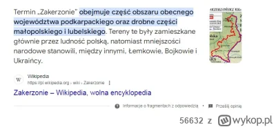 56632 - >historycznych” ziem Ukraińskich na obecnych ziemiach Polski

@Pokojowa: ??? ...