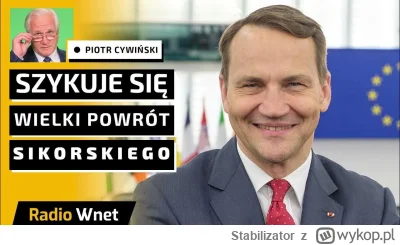 Stabilizator - Cywiński: Sikorski jest największym nieokrzesańcem w historii polskiej...