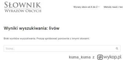 kuma_kuma - Co to znaczy "livów". Próbowałem odnaleźć hasło w słowniku polszczyzny or...