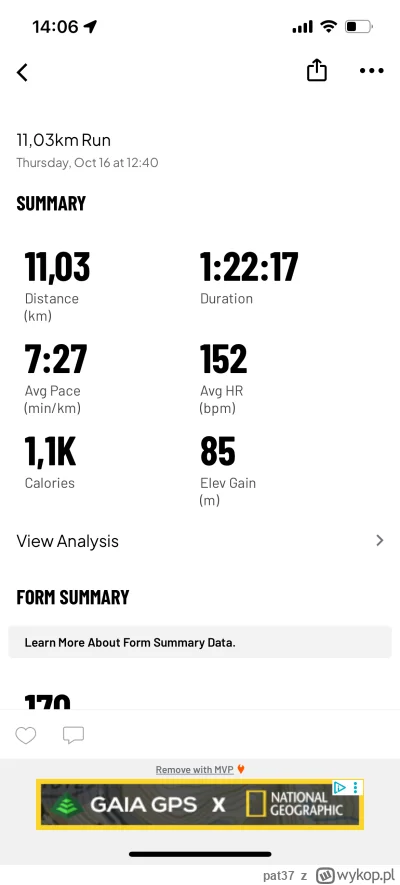 pat37 - 8 624,06 - 11,03 = 8 613,03

Dwie apki, taki sam czas a dystans inny, MapMyRu...