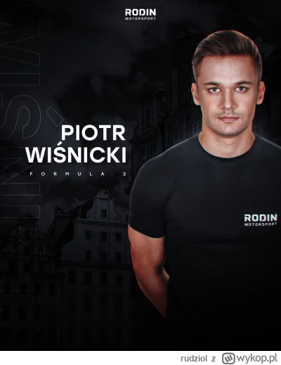 rudziol - #formulapolska #f1 #f123 Piotr Wiśnicki wraca do FIA F3, będzie reprezentow...