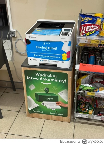 Megasuper - Obczaj to żabka to teraz też drukarnia XD