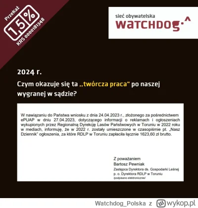 WatchdogPolska - Wołam plusujących poniższych treści:
https://www.wykop.pl/wpis/52723...