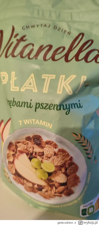 gelecekten - #jedzzwykopem #przemyslenia
Płatki, niby śniadaniowe ale są w opakowaniu...
