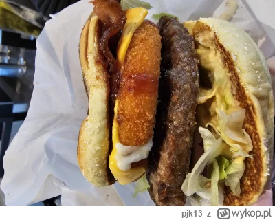 pjk13 - Burger rywala z max burgers. Pomysł dobry, ale smak dużo gorszy niż w pierwow...