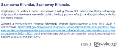 sign - #!$%@?, co mnie obchodzi średnia roczna inflacja z 2023 skoro ja mam umowę od ...