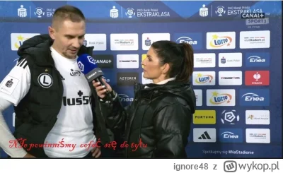 ignore48 - jędza na wiecznym

#ekstraklasaboners #ekstraklasa #pilkanozna #heheszki