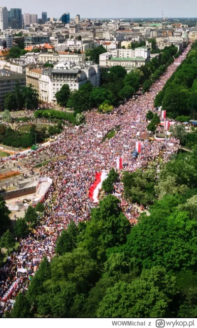 WOWMichal - @Kapitalista777 a na tym zdjęciu, jest 1/3 marszu, a gdzie reszta i plac ...