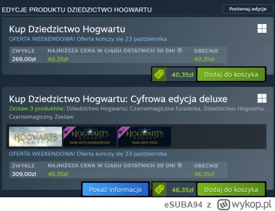 eSUBA94 - co się stało że nagle taka mocna obniżka? długo trzymali ceny pod 99zł zazw...
