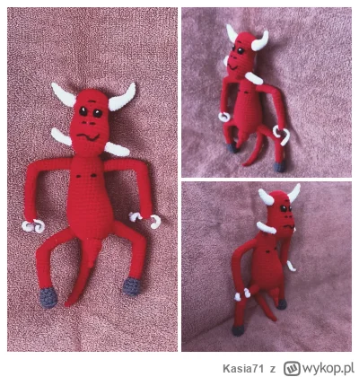 Kasia71 - Diabeł Domino , nie do końca wyszło jak chciałam, ale chyba może być ?  Wys...