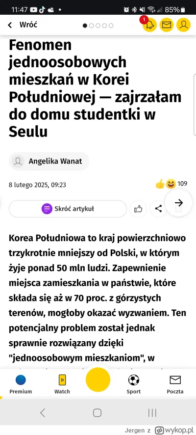 Jergen - Wołam @mickpl czyżby artykuł na zamówienie developerów? W nawiązaniu do wpis...