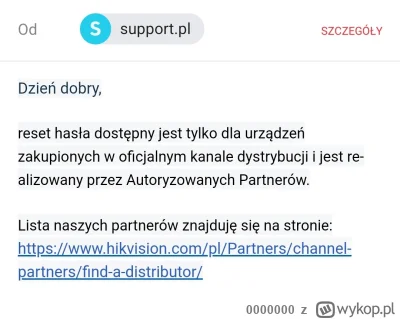 0000000 - Porażka w wykonaniu Hikvision. Kupiłem używaną kamerę na popularnym portalu...