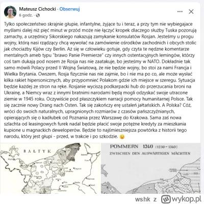 wshk - Ten to chyba zeżarł cały granulat dla geopolityków.

#ukraina #rosja #polskieo...