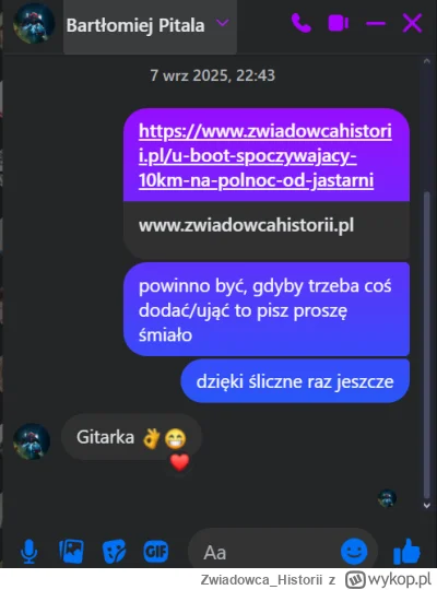 Zwiadowca_Historii - @ksy3: spamuje swoją stroną? artykuł powstał po rozmowie z nurki...