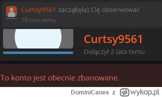 DominiCanes - Czy ktoś zbanowany może Cię zaobserwować? 
#pytaniedoeksperta