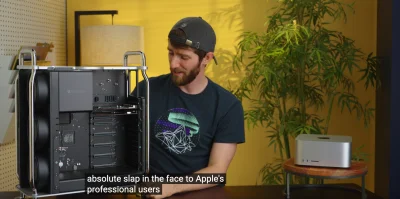 L3gion - Zaczyna wychodzić że M który uratował laptopy i małe komputery #apple, gryzi...