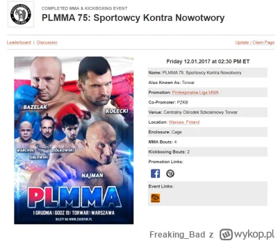 Freaking_Bad - w której drużynie występował Marcin? ( ͡º ͜ʖ͡º)

#famemma #mma