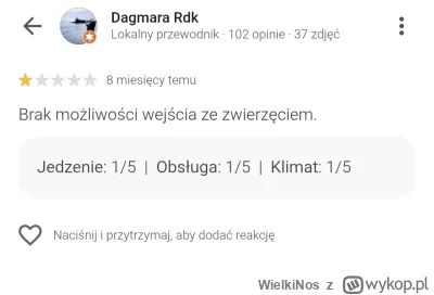 WielkiNos - Jaką trzeba być mendą żeby komuś wystawić złą opinię i zrobić syf w inter...