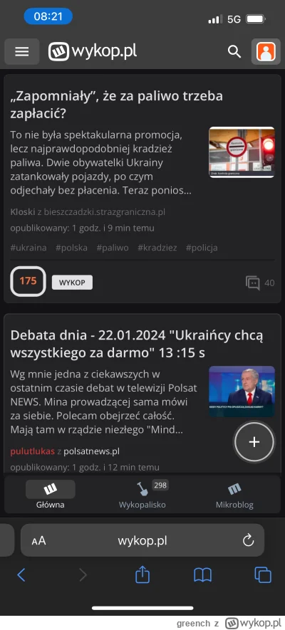 greench - Nawet paliwo chcą za darmo ¯\(ツ)/¯