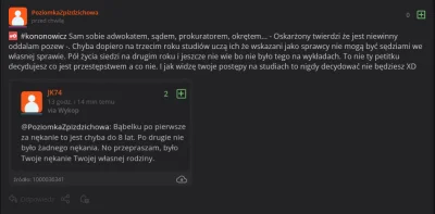 krzysztof_suchodolski - rogumił kończy zaocznie trwający 20 lat kurs prawa - pewnie w...