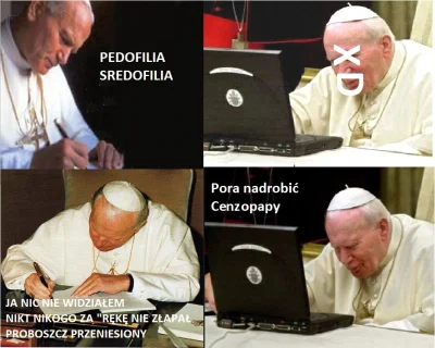 Zgrywajac_twardziela - @JaNieGejJaPapiesz: Papież usunął akta księży pedofili to troc...